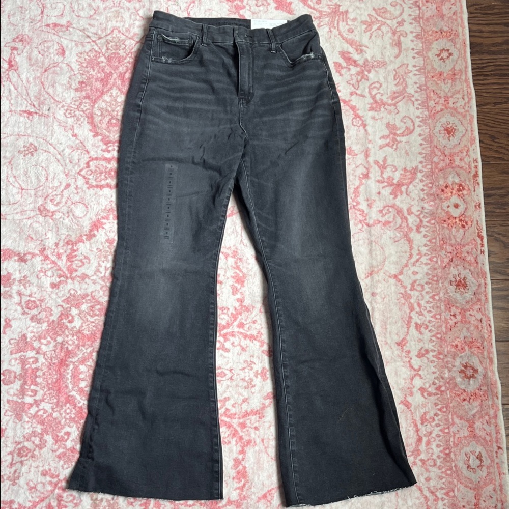 American Eagle Outfitters Next Level Stretch Jeans - Smokey Cinders (Black)